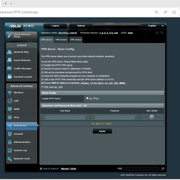 ASUS Wireless N300 3-in-1 Router/AP/Range Extender | RT-N12 | H/W Ver D1 - Picture 11 of 15
